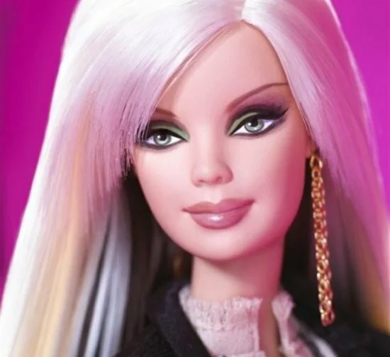 Barbie makeup style