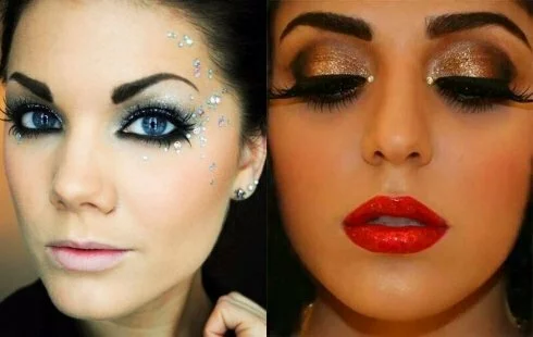 sparkle new years eye makeup ideas