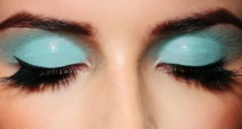 simple blue makeup ideas 2014