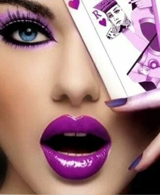 fabulous purple makeup idea 2014