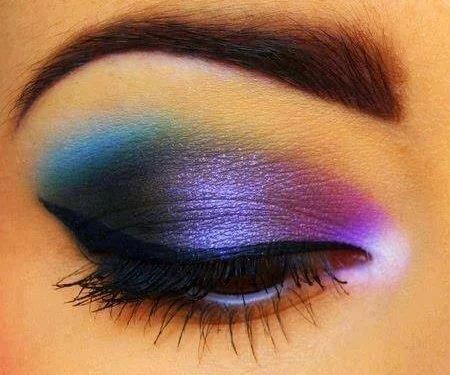 purple makeup ideas 2014