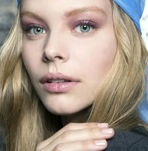 sweet light lavender spring makeup 2015 Derek Lam